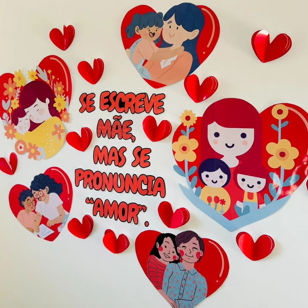 MURAL DIA DAS MÃES