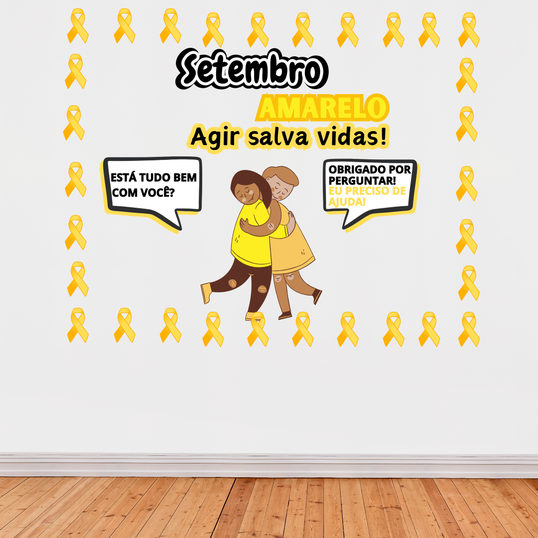 MURAL SETEMBRO AMARELO