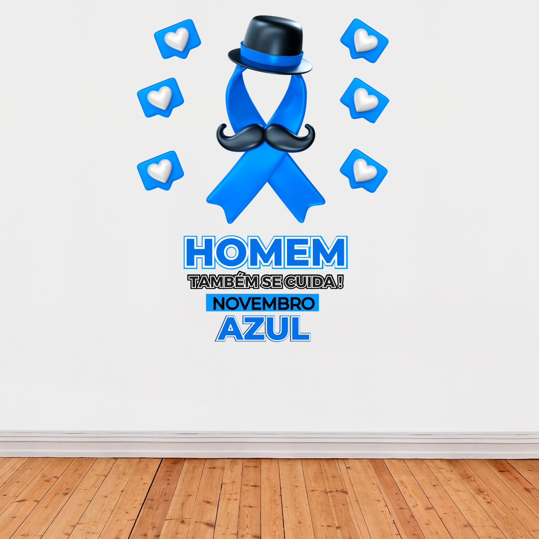 MURAL NOVEMBRO AZUL