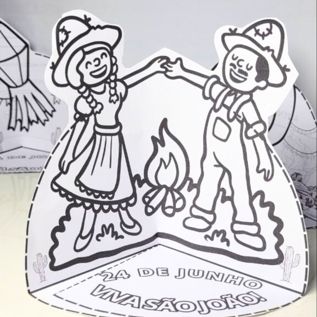 ATIVIDADE CRIATIVA: FESTA JUNINA