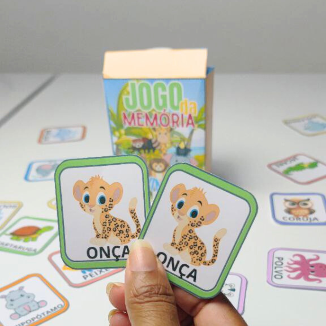 JOGO DA MEMÓRIA: ANIMAIS