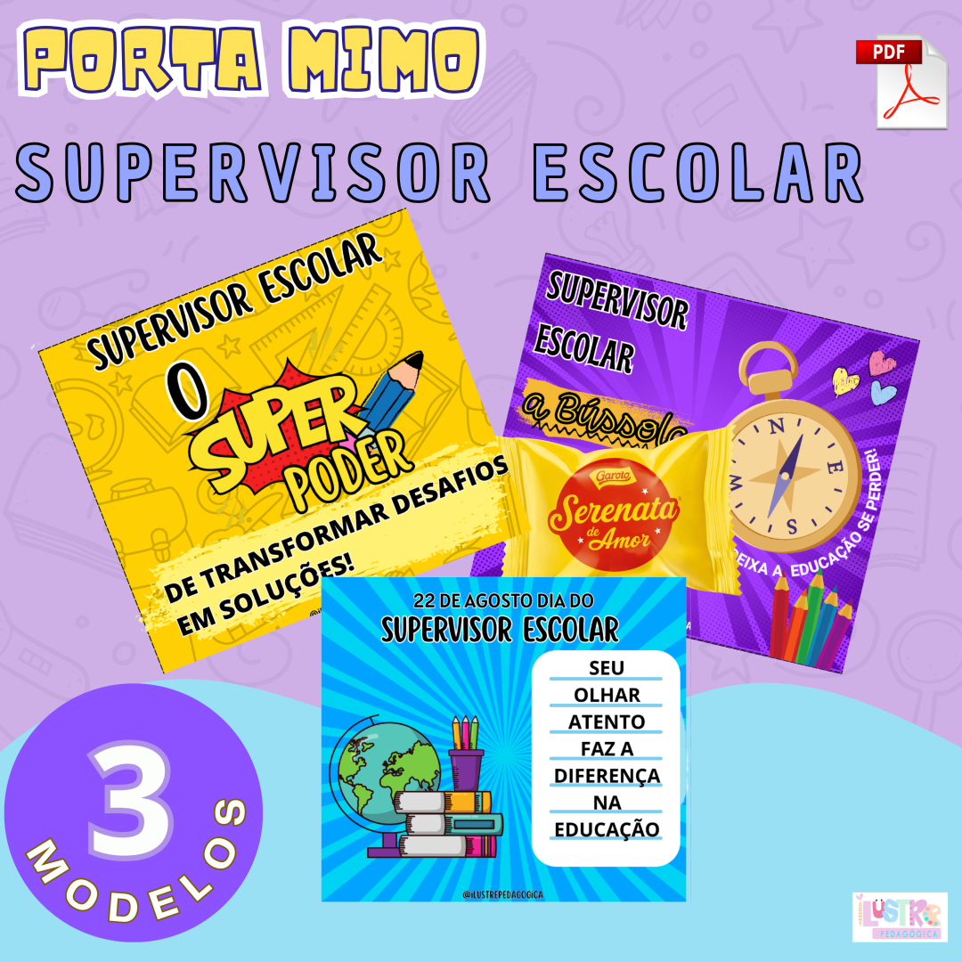 PORTA MIMO: DIA DO SUPERVISOR ESCOLAR