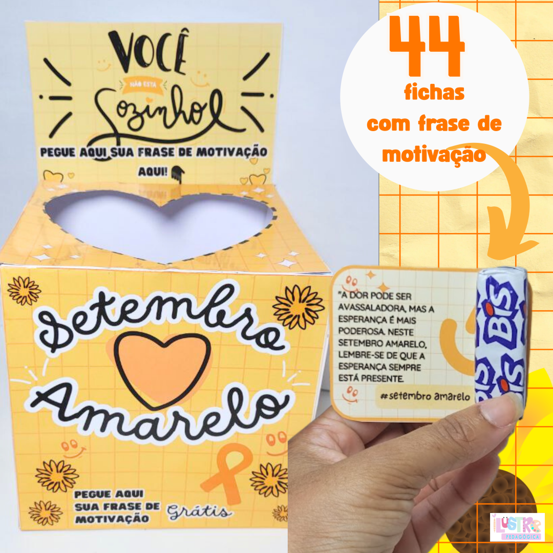 CAIXINHA SETEMBRO AMARELO