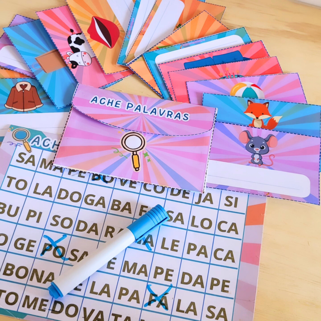 ACHE AS PALAVRAS: SÍLABAS SIMPLES!