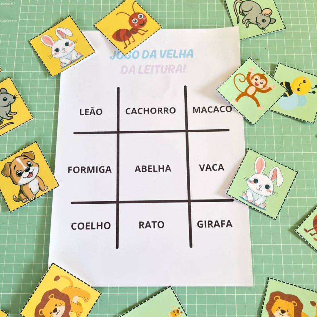 JOGO DA VELHA DA LEITURA
