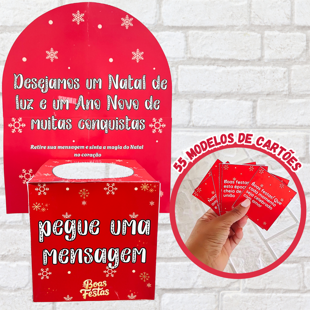 CAIXINHA DE BOAS FESTAS
