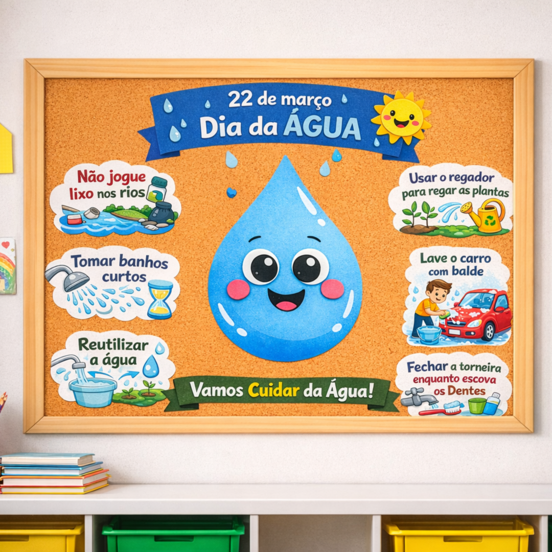 CARTAZ DIA DA ÁGUA