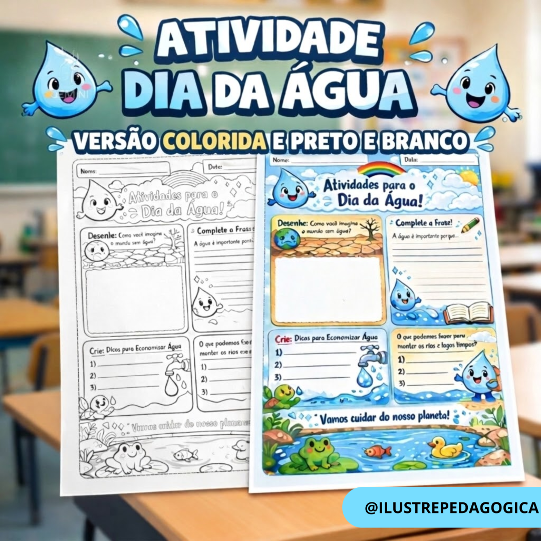 ATIVIDADE DIA DA ÁGUA
