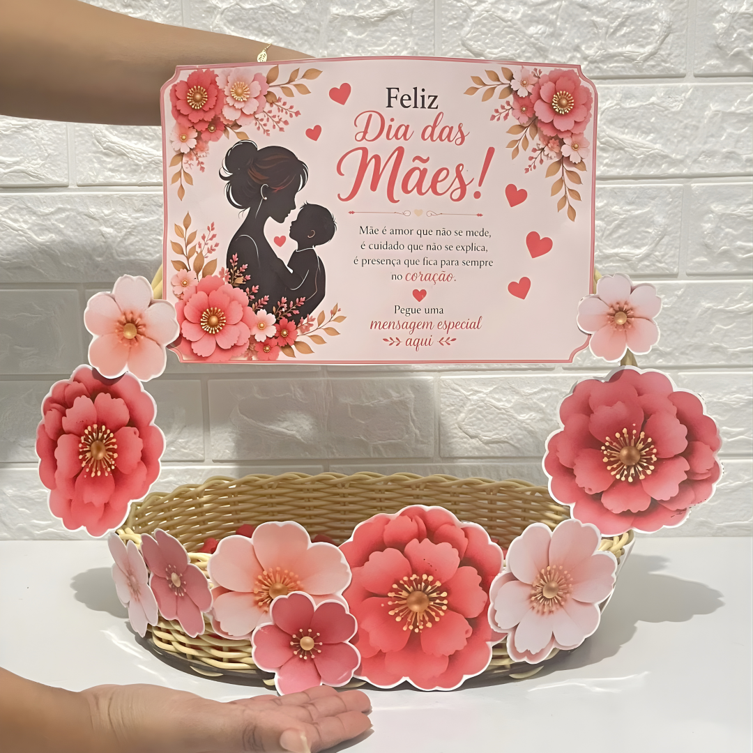 CESTA DIA DAS MÃES