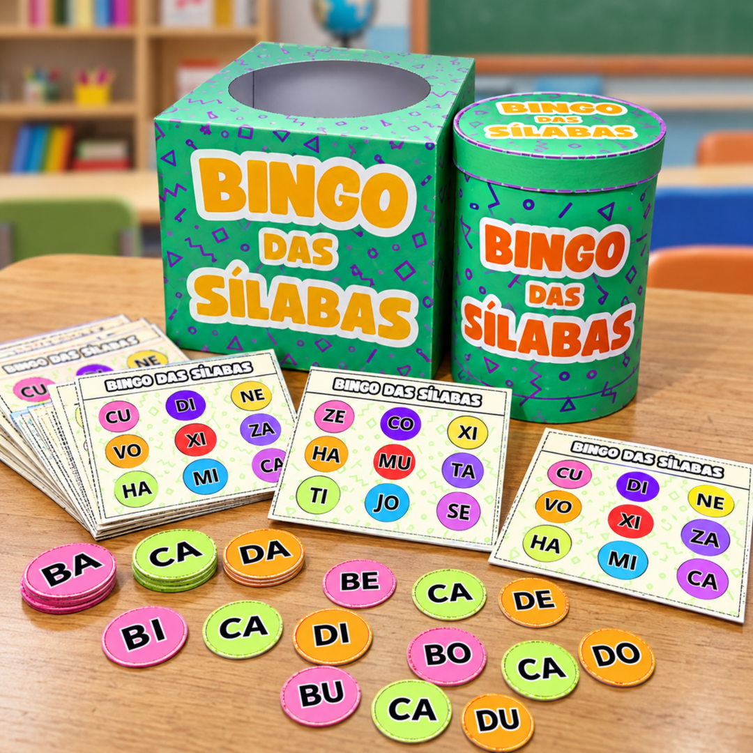BINGO SILÁBICO: Sílabas Simples