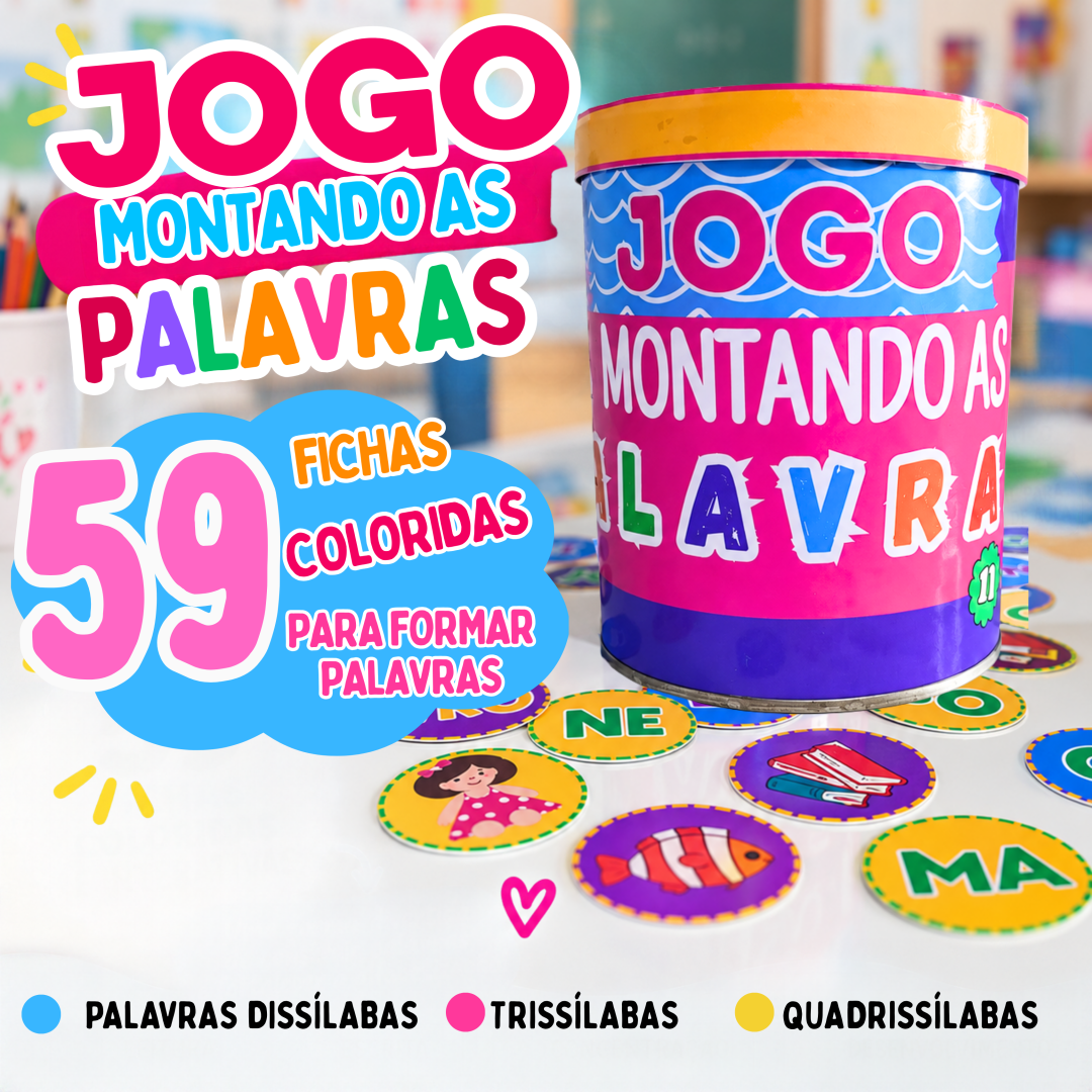 JOGUINHO MONTANDO PALAVRAS