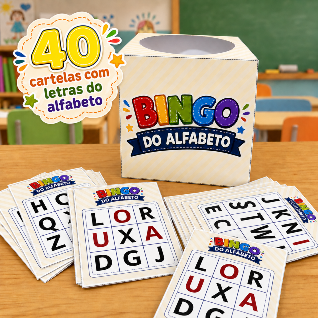 BINGO DO ALFABETO