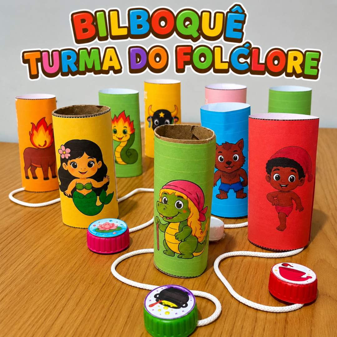 BILBOQUÊ TURMA DO FOLCLORE