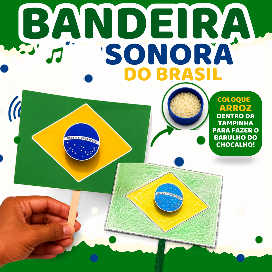BANDEIRA DO BRASIL CHOCALHO(07 DE SETEMBRO)