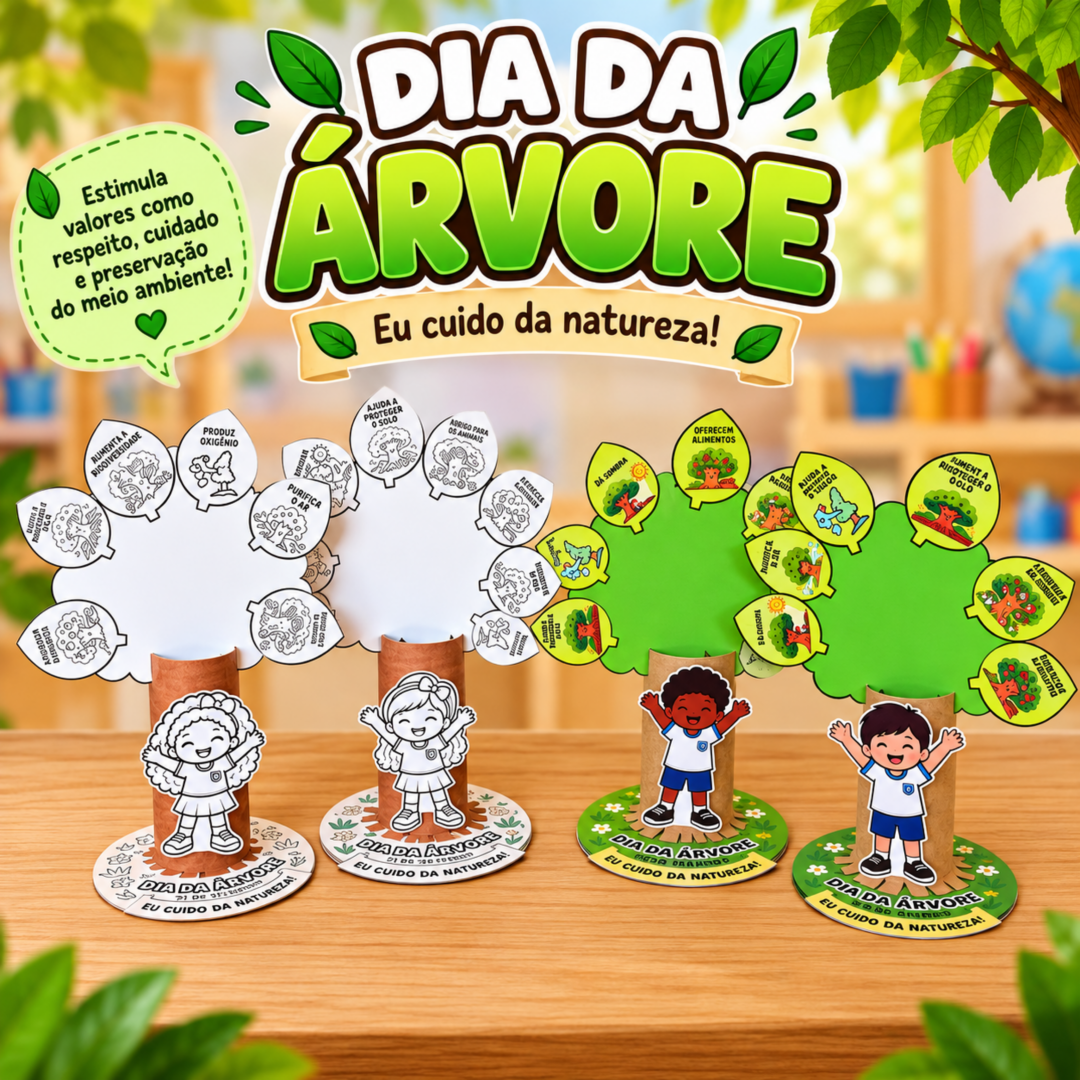 DIA DA ÁRVORE: EU CUIDO DA NATUREZA
